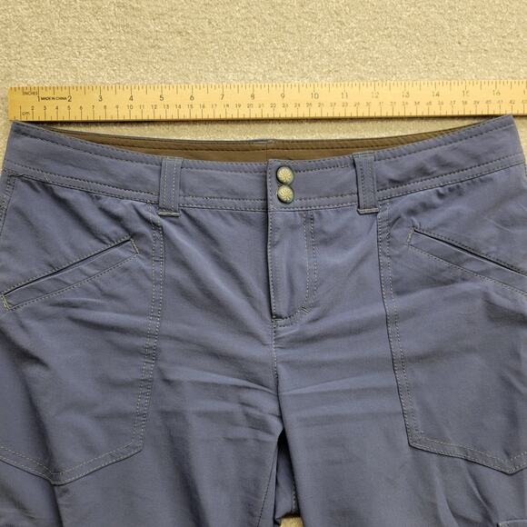 Athleta Dipper Cargo Capri Pants Women’s Size 32 Navy Blue Athletic - Picture 3 of 12